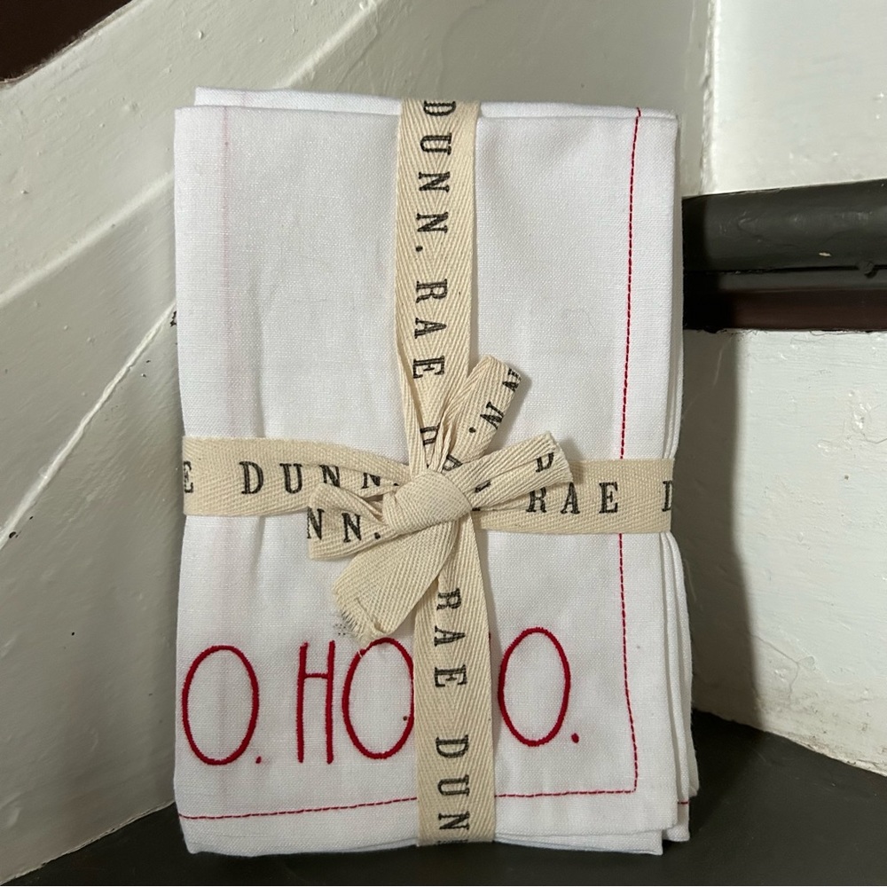 Rae Dunn Embroidered Napkins